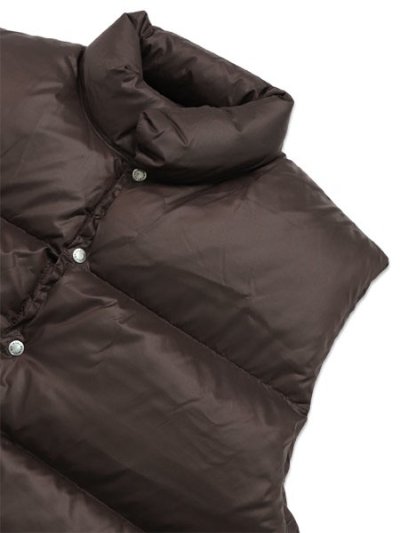画像3: 【送料無料】WHIMSY SOCKS SMALL SNAP DOWN VEST BROWN