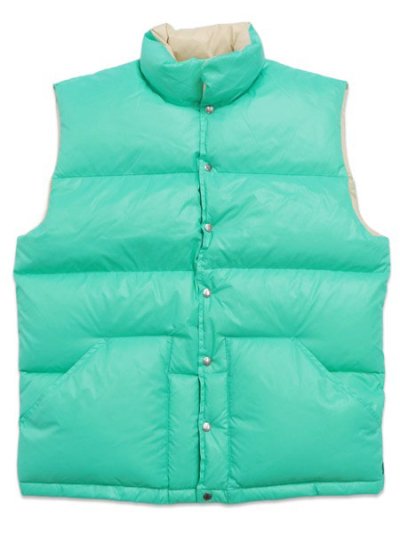 画像1: 【送料無料】WHIMSY SOCKS SMALL SNAP DOWN VEST TEAL
