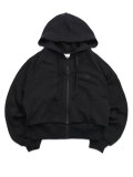 【送料無料】ADIDAS WMNS SST DOUBLE FRONT HOODIE-BLACK