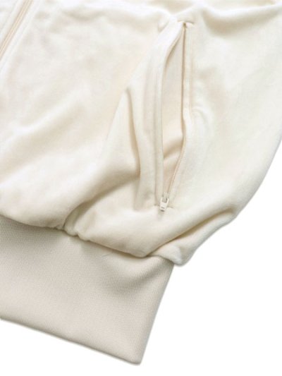 画像4: 【送料無料】ADIDAS FIREBIRD VELOUR TRACK TOP-WONDER WHITE