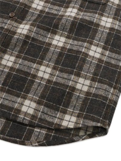 画像4: 【送料無料】WHIMSY SOCKS TARTAN FLANNEL SHIRT BLACK