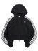 画像1: 【送料無料】ADIDAS WMNS CROP ZIP HOODIE-BLACK (1)