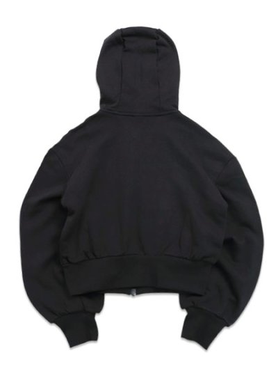 画像2: 【送料無料】ADIDAS WMNS CROP ZIP HOODIE-BLACK