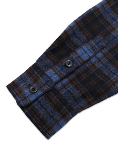 画像6: 【送料無料】WHIMSY SOCKS TARTAN FLANNEL SHIRT BLUE