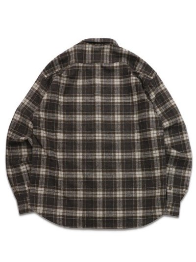 画像2: 【送料無料】WHIMSY SOCKS TARTAN FLANNEL SHIRT BLACK