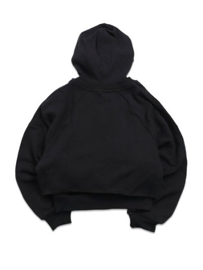 画像2: 【送料無料】ADIDAS WMNS SST DOUBLE FRONT HOODIE-BLACK