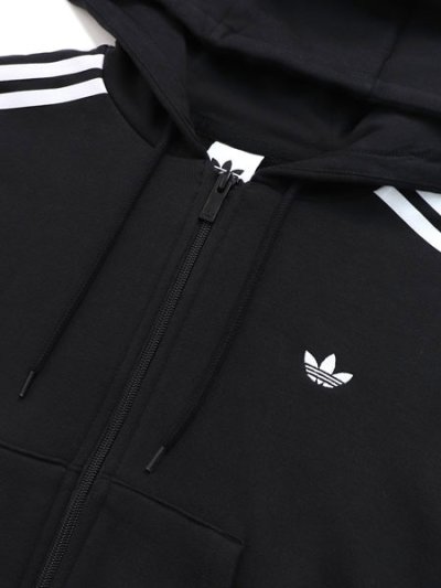 画像3: 【送料無料】ADIDAS WMNS CROP ZIP HOODIE-BLACK