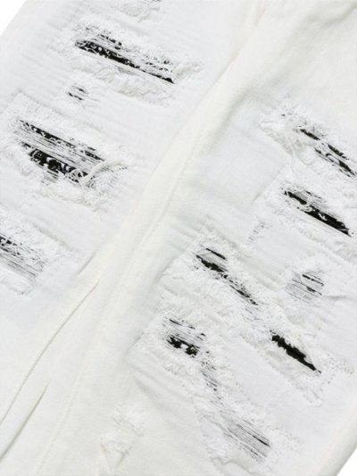 画像6: 【送料無料】mnml X165 PAISLEY STRETCH DENIM WHITE/BLACK
