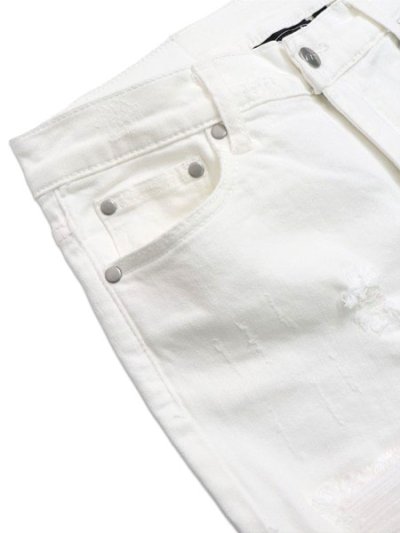 画像3: 【送料無料】mnml X162 STRETCH DENIM WHITE