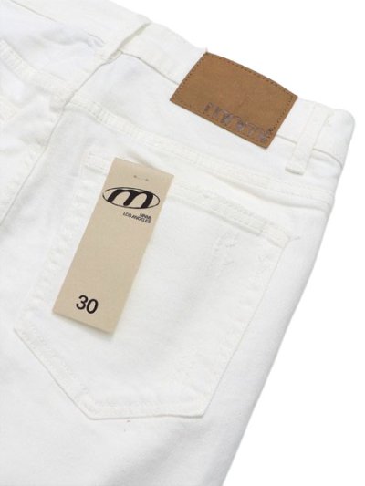 画像5: 【送料無料】mnml X162 STRETCH DENIM WHITE