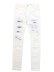 画像1: 【送料無料】mnml X165 PAISLEY STRETCH DENIM WHITE/BLACK (1)