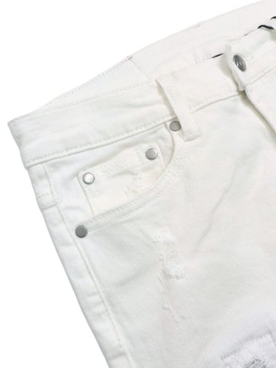 画像3: 【送料無料】mnml X165 PAISLEY STRETCH DENIM WHITE/BLACK