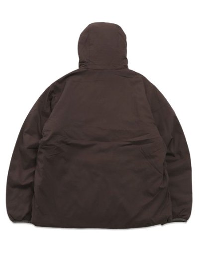 画像2: 【送料無料】SNOW PEAK FLEXIBLE INSULATED ZIP PARKA DARK BROWN