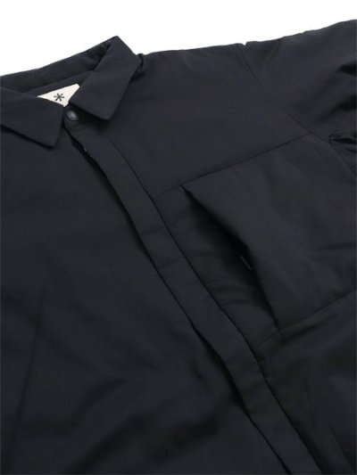 画像3: 【送料無料】SNOW PEAK FLEXIBLE INSULATED SHIRT BLACK