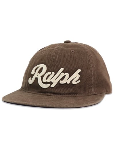 画像1: 【送料無料】POLO RALPH LAUREN THE RALPH TWILL BALL CAP COOPER BROWN