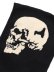 画像5: 【送料無料】VANSON BONE ZIP KNIT HOODIE BLACK/WHITE (5)