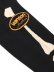 画像6: 【送料無料】VANSON BONE ZIP KNIT HOODIE BLACK/WHITE (6)