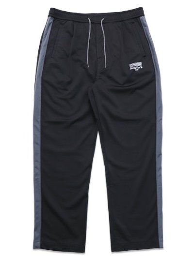 画像1: 【送料無料】EXPANSION BRONX BLAZE TRACK PANTS BLACK COMBO