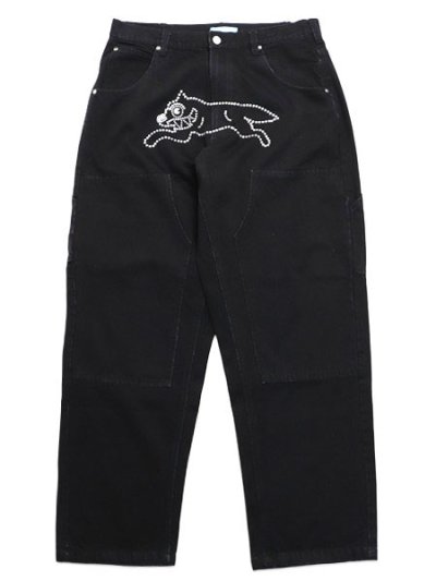 画像1: 【送料無料】ICECREAM RHINESTONE BUGGY DENIM BLACK