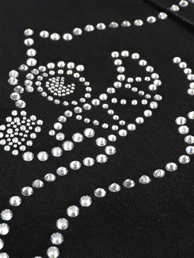 画像6: 【送料無料】ICECREAM RHINESTONE BUGGY DENIM BLACK