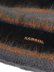 画像3: KANGOL FUZZY STRIPE BEANIE CHARCOAL (3)