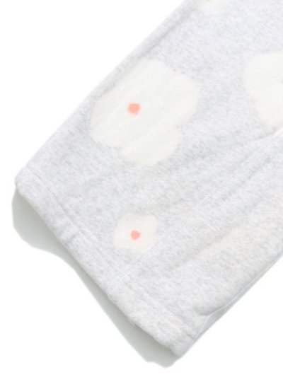 画像6: 【送料無料】WHIMSY SOCKS STITCHED SWEAT PANT FLOWERS