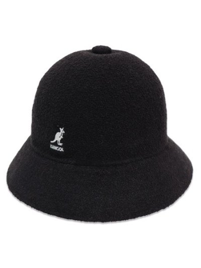 画像1: KANGOL BERMUDA CASUAL-BLACK