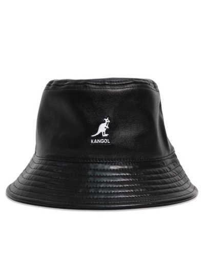 画像2: KANGOL SMU FAUX LEATHER BUCKET
