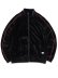 画像1: 【送料無料】PRO CLUB VELOUR TRACK JACKET BLACK/RED (1)