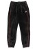 画像1: 【送料無料】PRO CLUB VELOUR TRACK PANT BLACK/RED (1)