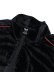 画像3: 【送料無料】PRO CLUB VELOUR TRACK JACKET BLACK/RED (3)