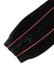 画像6: 【送料無料】PRO CLUB VELOUR TRACK JACKET BLACK/RED (6)