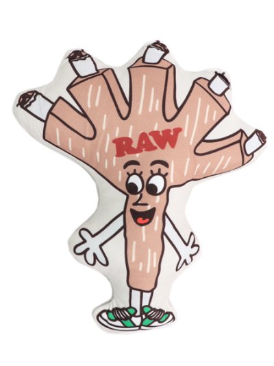 画像1: INTERBREED RAW LEVEL FIVE PLUSH PILLOW NATURAL