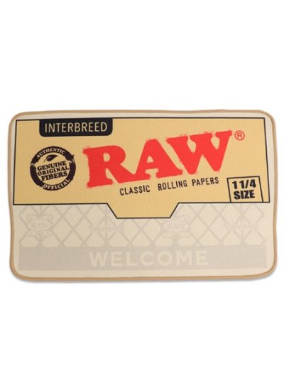 画像1: INTERBREED RAW WELCOME MAT NATURAL