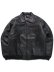 画像1: 【送料無料】HUF THREE 6 MAFIA FAUX LEATHER JACKET (1)