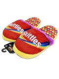ODD SOX SKITTLES FUZZY SLIPPERS