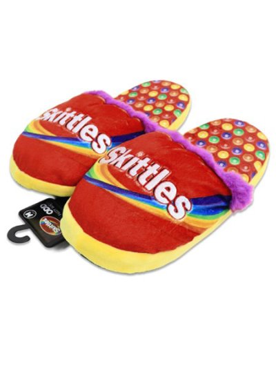 画像1: ODD SOX SKITTLES FUZZY SLIPPERS