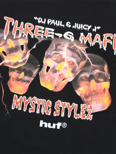 画像3: HUF THREE 6 MAFIA MYSTIC STYLE TEE