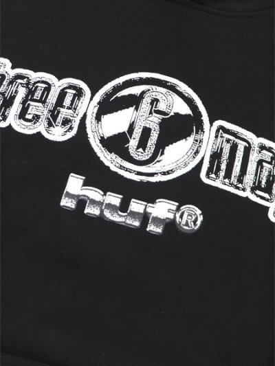 画像3: 【送料無料】HUF THREE 6 MAFIA HEAVYWEIGHT HOODIE