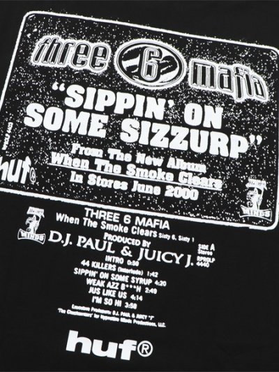 画像4: HUF THREE 6 MAFIA SIZZURP TEE