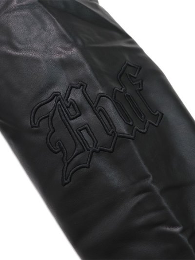 画像6: 【送料無料】HUF THREE 6 MAFIA FAUX LEATHER JACKET