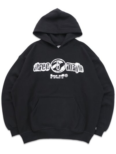画像1: 【送料無料】HUF THREE 6 MAFIA HEAVYWEIGHT HOODIE