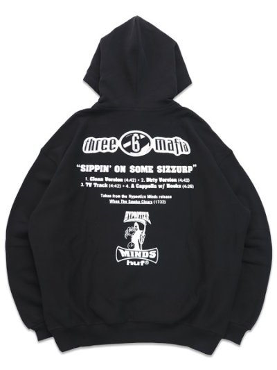 画像2: 【送料無料】HUF THREE 6 MAFIA HEAVYWEIGHT HOODIE