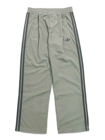 画像1: 【送料無料】ADIDAS FIREBIRD CORDUROY TRACK PANTS-SILVER PEBBLE