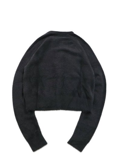 画像2: 【送料無料】ADIDAS WMNS FLUFFY CARDIGAN-BLACK