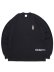 画像2: INTERBREED 40OZ LS TEE BLACK (2)