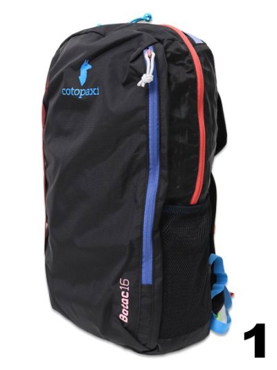 画像3: 【送料無料】COTOPAXI BATAC 16L BACKPACK DEL DIA DARK BLACK ASSORT