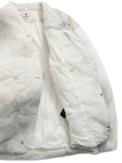 画像6: 【送料無料】SNOW PEAK SHIBORI DYEING DOWN JACKET IVORY