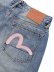 画像5: 【送料無料】EVISU HT,5 POCKET PINK SEAGULL JEANS LIGHT TONE INDIGO (5)