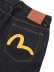 画像5: 【送料無料】EVISU HT,5 POCKET YELLOW SEAGULL JEANS RAW INDIGO (5)